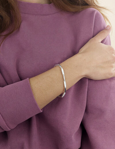 Pulsera Road Plata