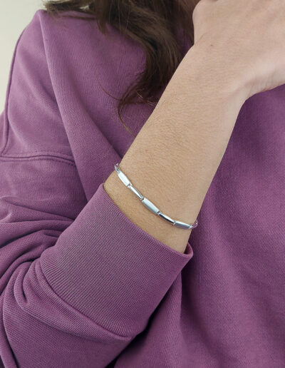 Pulsera Road Plata