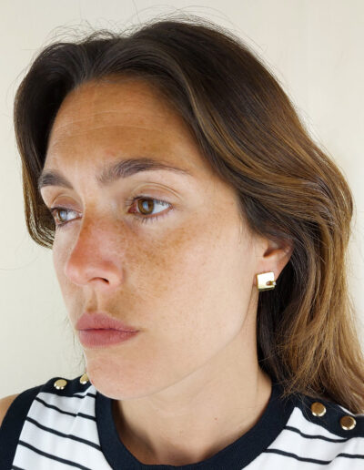 Pendientes Mondrian Oro 18k