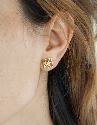 Pendientes Red Oro 18k
