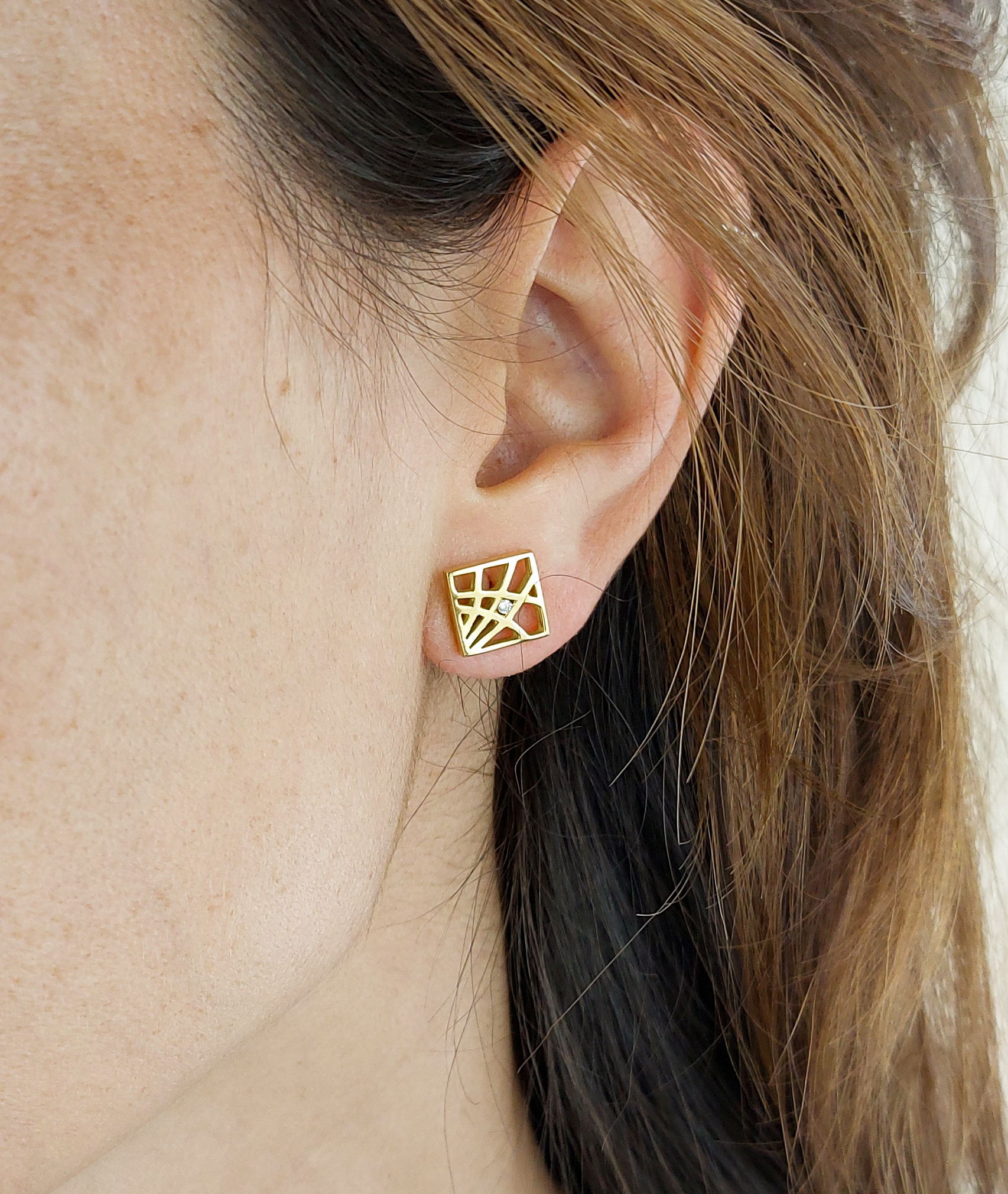 Pendientes Red Oro 18k