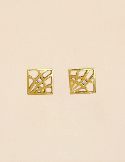 Pendientes Red Oro 18k