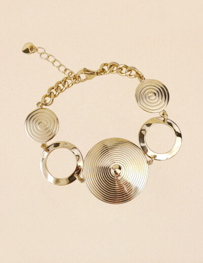 Pulsera Gongs Acero