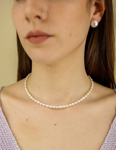 Collar perlas cultivadas